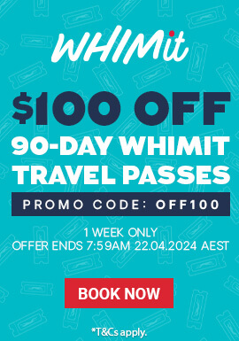 $100 off 90-day Whimit Pass